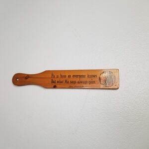 Vintage Wooden Decorative Paddle Farmhouse Wall Decor Humor Sign